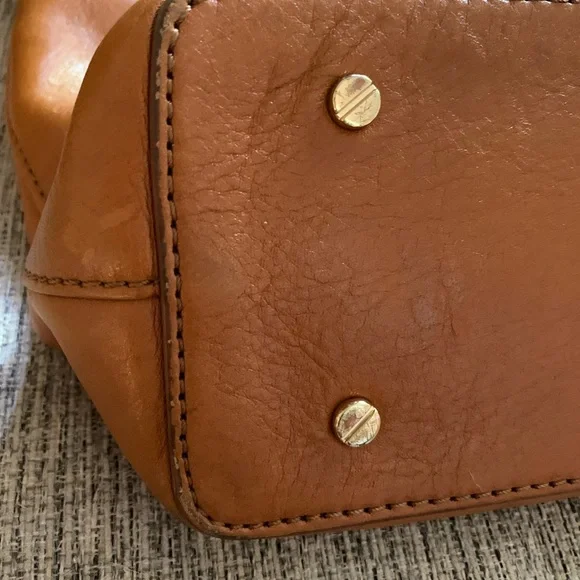 TORY BURCH COGNAC PURSE - Picture 9 of 9